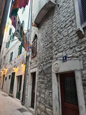 Tlocrt objekta Studio apartman Lidija Šibenik