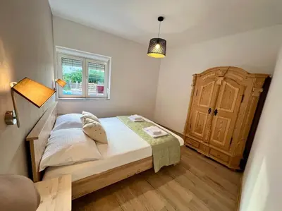 Krevet ili kreveti u jedinici u objektu Fantažija Apartment