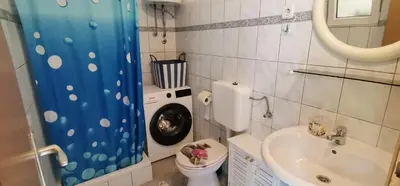 Kupaonica u objektu Bungalow Tribunj