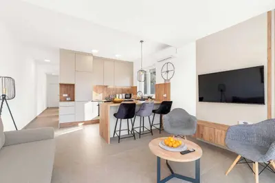 Kuhinja ili čajna kuhinja u objektu Luxury Apartments Velic Brodarica