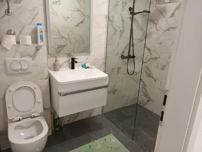 Kupaonica u objektu Apartman Skradin (nono)