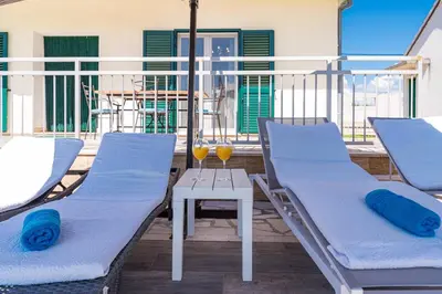 Balkon ili terasa u objektu Rural Holiday Home Endi