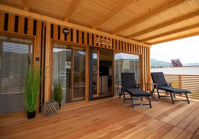 Balkon ili terasa u objektu Camp Ante-Gojko