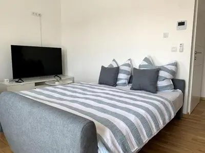Krevet ili kreveti u jedinici u objektu Deluxe Suites Anna
