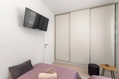 TV i/ili zabavni centar u objektu Villa Ilma