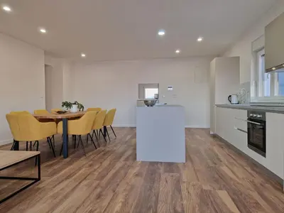 Kuhinja ili čajna kuhinja u objektu Apartments OKIT