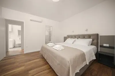 Krevet ili kreveti u jedinici u objektu Apartments OKIT