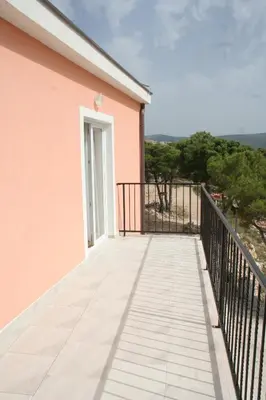Balkon ili terasa u objektu Apartments by the sea Rogoznica - 3098