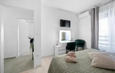 Krevet ili kreveti u jedinici u objektu Awesome Home In Vodice