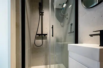 Kupaonica u objektu CITY BREAK Studio apartments
