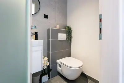 Kupaonica u objektu CITY BREAK Studio apartments