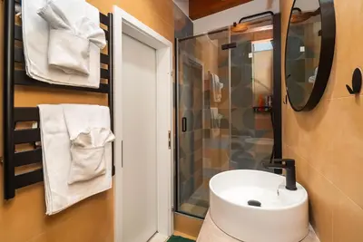 Kupaonica u objektu Sizgoric Palace Suites Sibenik