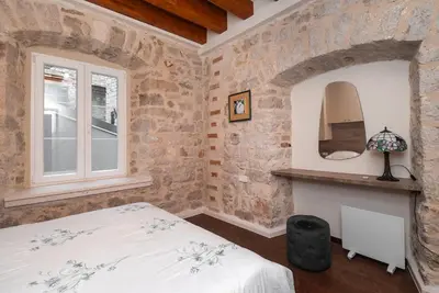 Krevet ili kreveti u jedinici u objektu Sizgoric Palace Suites Sibenik