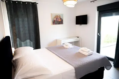 Krevet ili kreveti u jedinici u objektu Villa Marko