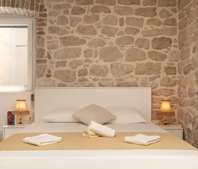 Krevet ili kreveti u jedinici u objektu Šibenik Style Suites