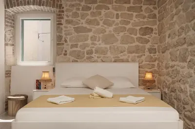 Krevet ili kreveti u jedinici u objektu Šibenik Style Suites