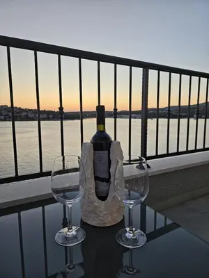 Pogled na rijeku u blizini apartmana