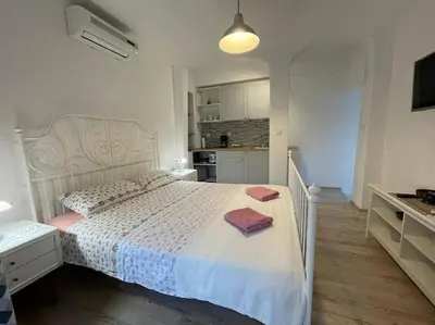 Krevet ili kreveti u jedinici u objektu Studio apartman Barbeta