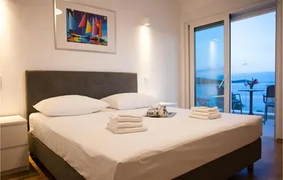 Krevet ili kreveti u jedinici u objektu Villa Crystal Blue