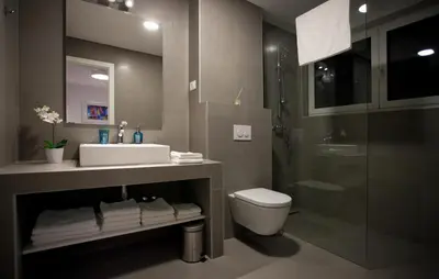 Kupaonica u objektu Villa Crystal Blue
