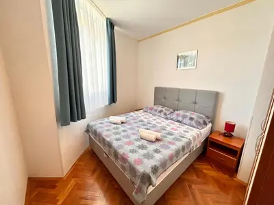 Krevet ili kreveti u jedinici u objektu Apartments Plavi Biser