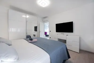 Krevet ili kreveti u jedinici u objektu Luxury Colosseum