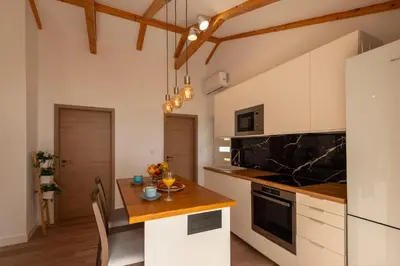 Kuhinja ili čajna kuhinja u objektu Villa Serenum