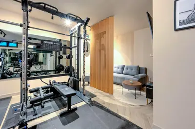 Fitness centar i/ili fitness sadržaji u objektu Villa 8 eight with 2 Pools - Vodice Srima