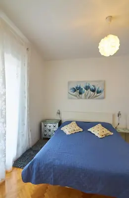Krevet ili kreveti u jedinici u objektu Apartmani Marta i Franka