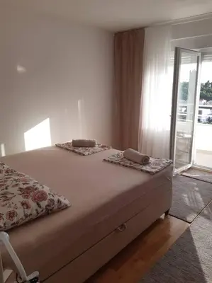 Krevet ili kreveti u jedinici u objektu Apartman Toranj