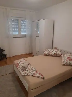 Krevet ili kreveti u jedinici u objektu Apartman Toranj