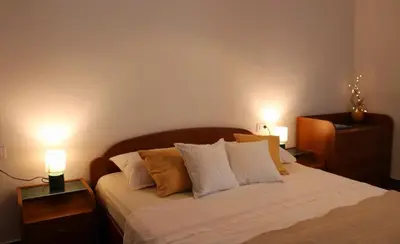 Krevet ili kreveti u jedinici u objektu Apartman Maslina