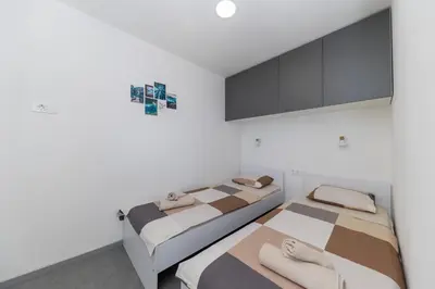 Krevet ili kreveti u jedinici u objektu Paradisum sub sole