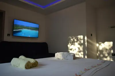 Krevet ili kreveti u jedinici u objektu Apartments Toni