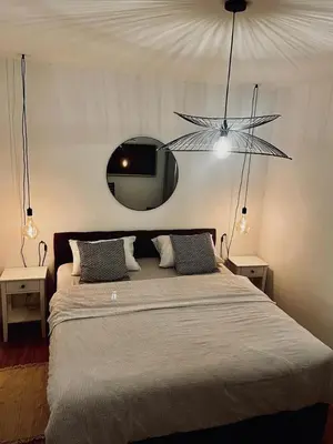 Krevet ili kreveti u jedinici u objektu Apartments Jabuka