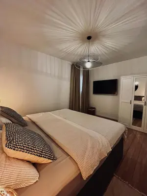 Krevet ili kreveti u jedinici u objektu Apartments Jabuka
