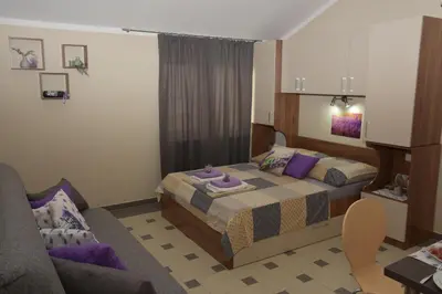 Krevet ili kreveti u jedinici u objektu Apartments Lavendula