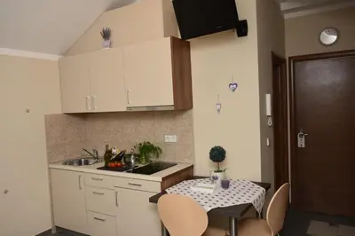 Kuhinja ili čajna kuhinja u objektu Apartments Lavendula