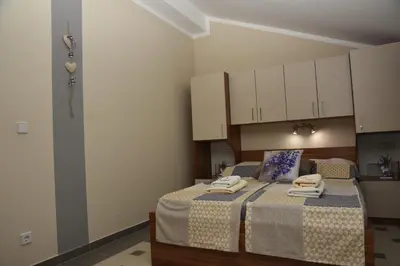 Krevet ili kreveti u jedinici u objektu Apartments Lavendula
