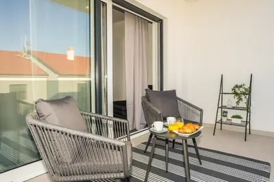 Balkon ili terasa u objektu Sarah