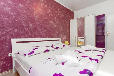Krevet ili kreveti u jedinici u objektu Apartments Maky & Dino