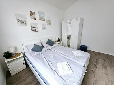 Krevet ili kreveti u jedinici u objektu Seaview apartment at beach