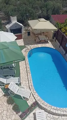 Bazen u objektu Holiday apartment in Razanj with terrace, air conditioning, WiFi, washing machine 4773-4 ili u blizini