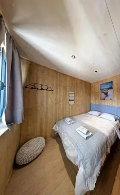 Krevet ili kreveti u jedinici u objektu Jazine beach villas