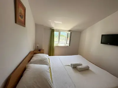 Krevet ili kreveti u jedinici u objektu Apartments Brkić, Lozovac Krka NP with Pool