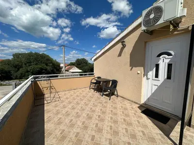 Balkon ili terasa u objektu Apartments Brkić, Lozovac Krka NP with Pool