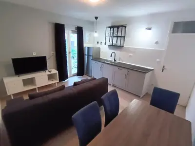 Kuhinja ili čajna kuhinja u objektu Apartments Marinko