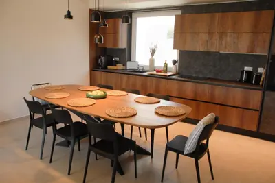 Kuhinja ili čajna kuhinja u objektu Vodice For You - Holiday Homes Villa D-lux