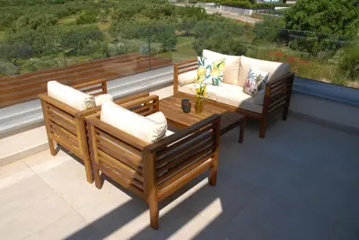 Balkon ili terasa u objektu Vodice For You - Holiday Homes Villa D-lux