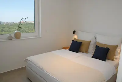 Krevet ili kreveti u jedinici u objektu Vodice For You - Holiday Homes Villa D-lux